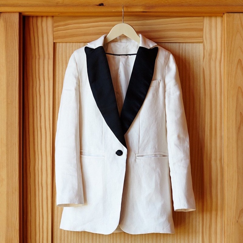 Emerson Fry Wingtip 2 Ivory Dinner Jacket (NWT)